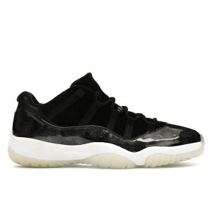 Jordan �W���[�_�� �����Y �X�j�[�J�[ �yJordan 11 Retro Low Barons�z �T�C�Y US_7(25.0cm) Black/Metallic Silver-White