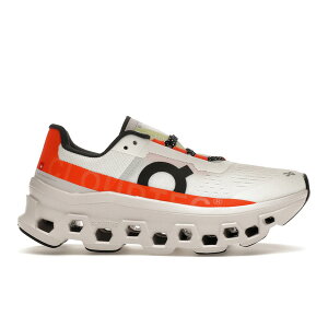 On I fB[X Xj[J[ yOn Running Cloudmonster Undyed-White Flame (Women's)z TCY US_6.5(23.5cm) Undyed-White/Flame