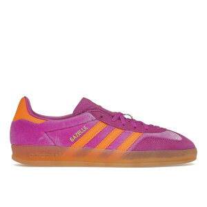 adidas AfB_X fB[X Xj[J[ yadidas Gazelle Indoor Purple Burst Velvet (Women's)z TCY US_W_11 Purple Burst/Eqt Orange/Gum