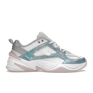 Nike iCL fB[X Xj[J[ yNike M2K Tekno White Blue (Women's)z TCY US_7(24.0cm) Summit White/Barely Rose-Metallic Silver-Summit White