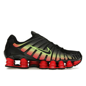 Nike iCL fB[X Xj[J[ yNike Shox TL Volt Fire Red (Women's)z TCY US_6(23.0cm) Black/Volt/Fire Red/Black