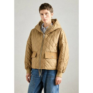 }R|[ fB[X WPbgu] AE^[ JACKET WITH HOOD DRAWSTRING AT HEM - Light jacket - pure sand