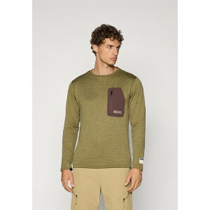 ACXs[N Y TVc gbvX OBERTSHAUSEN - Long sleeved top - dark olive