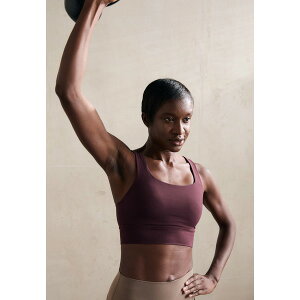 iCL fB[X tBbglX X|[c ALATE ELLIPSE - Sports bra - burgundy crush/sail