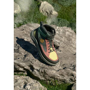 �n�����O �����Y �n�C�L���O �X�|�[�c ROTPUNKT LIGHT MID GTX - Hiking shoes - rose/mint