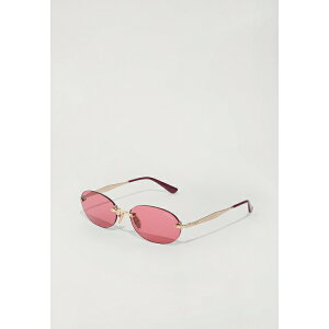 H[OACEFA fB[X TOXACEFA ANZT[ Sunglasses - pale gold-coloured/red