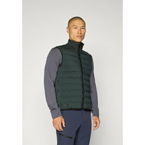 ACXs[N Y WPbgu] AE^[ ALTAN - Waistcoat - dark green