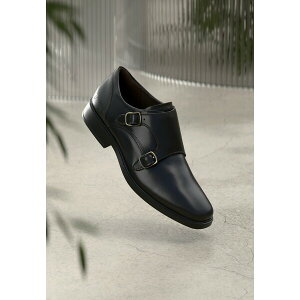 GR[ Y Xb|E[t@[ V[Y MILAN DOUBLE MONK - Smart slip-ons - coffee
