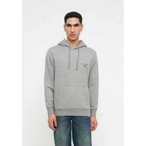 g~[ qtBK[ Y p[J[EXEFbgVc AE^[ BRAND LOVE SMALL HOODIE - Hoodie - medium grey heather