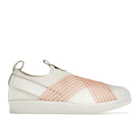 adidas アディダス レディース スニーカー 【adidas Superstar Slip on】 サイズ US_W_8.5 White Orange (Women's)