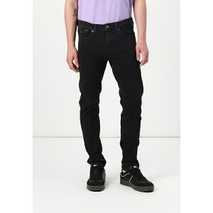 g~[qtBK[ Y T_ V[Y AUSTIN SLIM - Jeans Tapered Fit - denim washed black