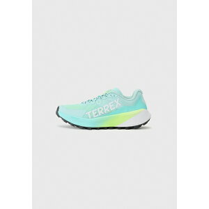 AfB_X ebNX fB[X ejX X|[c AGRAVIC 3 - Trail running shoes - semi flash aqua/cloud white/lucid lemon