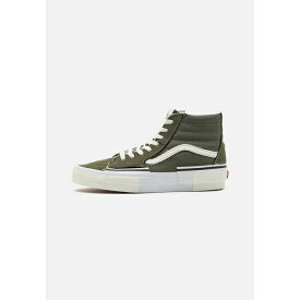 バンズ メンズ スニーカー シューズ SK8 HI RECONSTRUCT UNISEX - High-top trainers - olive camo