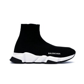 Balenciaga バレンシアガ メンズ スニーカー 【Balenciaga Speed Trainer】 サイズ EU_46(31.0cm) Black White (2018)
