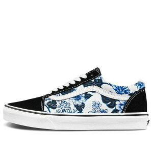 Vans �o���Y �����Y �X�j�[�J�[ �yVans Old Skool 'Floral Blue' VN0A7Q2JY6Z�z �T�C�Y US_M_4