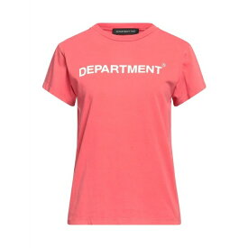 【送料無料】 デパートメントファイブ レディース Tシャツ トップス T-shirts Coral