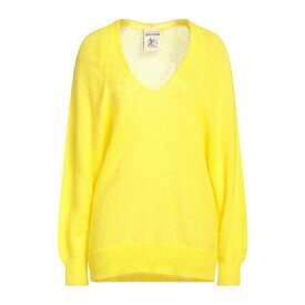 【送料無料】 セミクチュール レディース ニット&セーター アウター Sweaters Yellow
