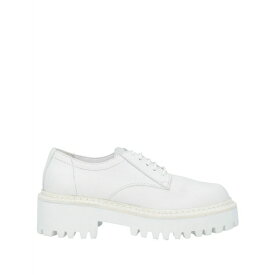 【送料無料】 ヴィック・マティ レディース オックスフォード シューズ Lace-up shoes White