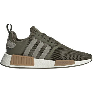 adidas �A�f�B�_�X �����Y �X�j�[�J�[ �yadidas NMD R1 Olive Strata Silver Pebble Cloud White�z �T�C�Y US_7.5(25.5cm) Olive Strata/Silver Pebble/Cloud White