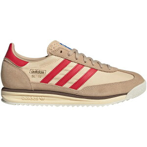 adidas �A�f�B�_�X �����Y �X�j�[�J�[ �yadidas SL 72 RS Magic Beige Pure Ruby Sand Strata�z �T�C�Y US_M_4 Magic Beige/Pure Ruby/Sand Strata