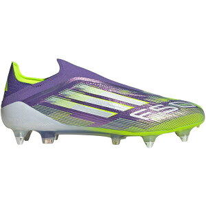 adidas �A�f�B�_�X �����Y �X�j�[�J�[ �yadidas F50 Elite Laceless SG Purple Rush Cloud White Lucid Lemon�z �T�C�Y US_8.5(26.5cm) Purple Rush/Cloud White/Lucid Lemon