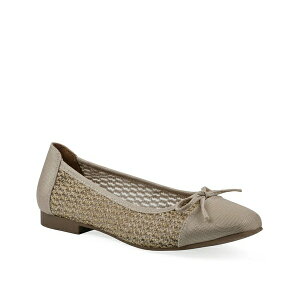 zCg}Ee fB[X T_ V[Y Boco Ballet Flat Natural Beige