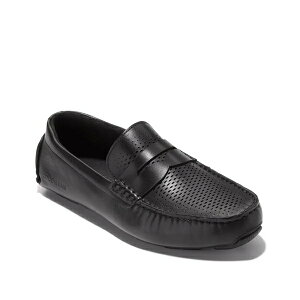 R[n[ Y Xb|E[t@[ V[Y Grand Laser Driving Loafer Black