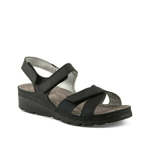 tNTX fB[X T_ V[Y Orwell Wedge Sandal Black