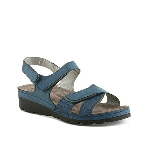 tNTX fB[X T_ V[Y Orwell Wedge Sandal Blue