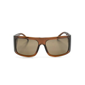 �����_ �t�@���[ ���f�B�[�X �T���O���X���A�C�E�F�A �A�N�Z�T���[ X the attico andre oversize-frame sunglasses Brown