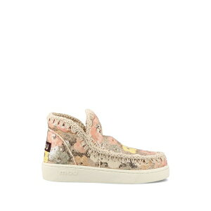 ���E ���f�B�[�X �u�[�c �V���[�Y Sequin-embellished floral boots Neutrals