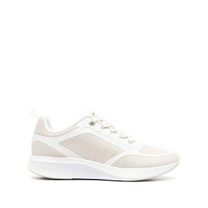 �g�~�[ �q���t�B�K�[ ���f�B�[�X �X�j�[�J�[ �V���[�Y Logo-print mesh sneakers Neutrals