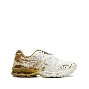 �A�V�b�N�X �����Y �X�j�[�J�[ �V���[�Y Gel-kayano 14 the museum visitor - cream sneakers Yellow