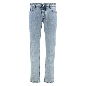 ���[���[ �����Y �f�j���p���c �{�g���X Washed-effect jeans Blue