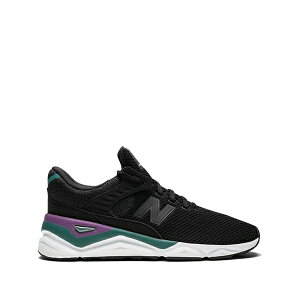 �j���[�o�����X ���f�B�[�X �X�j�[�J�[ �V���[�Y X-90 low top trainers Black