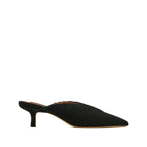 �i�Q�f�B ���f�B�[�X �T���_�� �V���[�Y Strada woven-design heeled mules Black