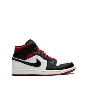 �W���[�_�� �����Y �X�j�[�J�[ �V���[�Y Air jordan 1 mid gym red/black toe sneakers White