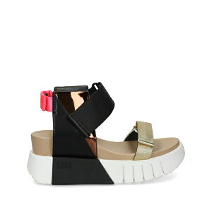 ���i�C�e�b�h�k�[�h ���f�B�[�X �T���_�� �V���[�Y Delta run sandals Black