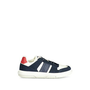 �g�~�[ �q���t�B�K�[ �����Y �X�j�[�J�[ �V���[�Y Suede-panelled sneakers Blue