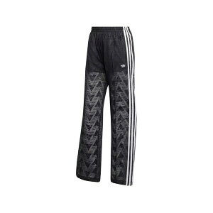 �A�f�B�_�X ���f�B�[�X �J�W���A���p���c �{�g���X Stripe patterned track pants Black