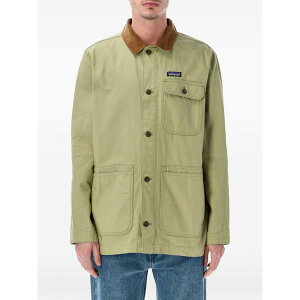 �p�^�S�j�A �����Y �W���P�b�g���u���]�� �A�E�^�[ Point reyes patch-pocket jacket Green