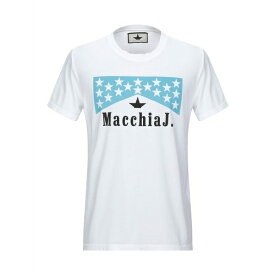 【送料無料】 マッキア ジェイ メンズ Tシャツ トップス T-shirts White