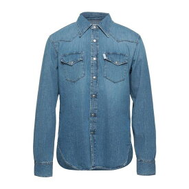 【送料無料】 モアコンセプト メンズ シャツ トップス Denim shirts Blue