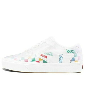 Vans �o���Y �����Y �X�j�[�J�[ �yVans ComfyCush Slip-Skool 'Vans Block - Multi Checkerboard' VN0A4P3E1TV�z �T�C�Y US_M_4.5