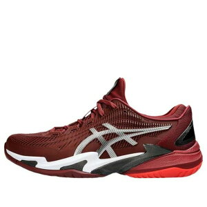 ASICS �A�V�b�N�X �����Y �X�j�[�J�[ �yASICS Court FF 3 'Antique Red' 1041A370-600�z �T�C�Y US_10(28.0cm)
