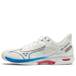 Mizuno �~�Y�m �����Y �X�j�[�J�[ �yMizuno Wave Exceed Tour 5 AC 'White Blue Red' 61GA-227613�z �T�C�Y US_11.5(29.5cm)