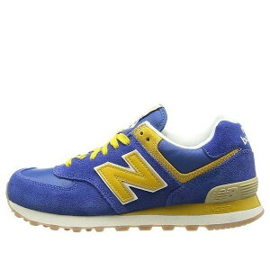 New Balance �j���[�o�����X �����Y �X�j�[�J�[ �yNew Balance 574 Low-topRunning Shoes Blue ML574VBY�z �T�C�Y US_M_4.5