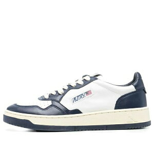 AUTRY �I�[�g���[ �����Y �X�j�[�J�[ �yAutry Medalist Leather Low 'White Navy' AULM-WB04�z �T�C�Y US_6(24.0cm)