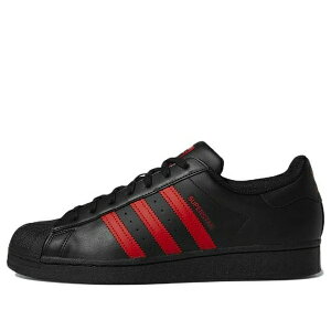 adidas �A�f�B�_�X �����Y �X�j�[�J�[ �yadidas Superstar 'Core Black Vivid Red' GZ3739�z �T�C�Y US_5(23.0cm)