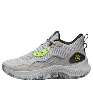 Under Armour �A���_�[�A�[�}�[ �����Y �X�j�[�J�[ �yUnder Armour Curry 3Z 24 Suede 'Halo Grey Black' 3028191-100�z �T�C�Y US_7(25.0cm)